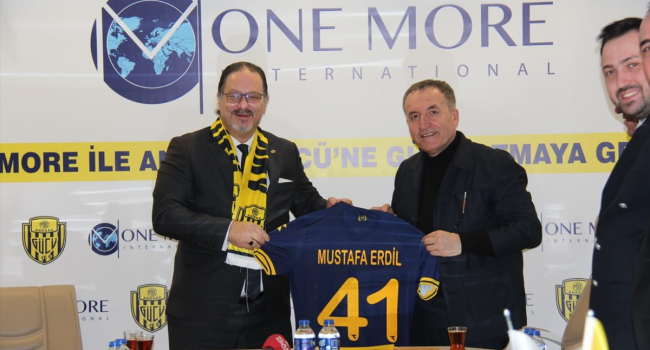 MKE Ankaragücü'ne Yeni Sponsor; One More International..